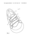 Tongueless Footwear With A Canopy diagram and image