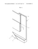 TWO-STAGE INTERLOCKED SLIDING DOOR FOR MACHINING TANK OF ELECTRIC     DISCHARGE MACHINE diagram and image