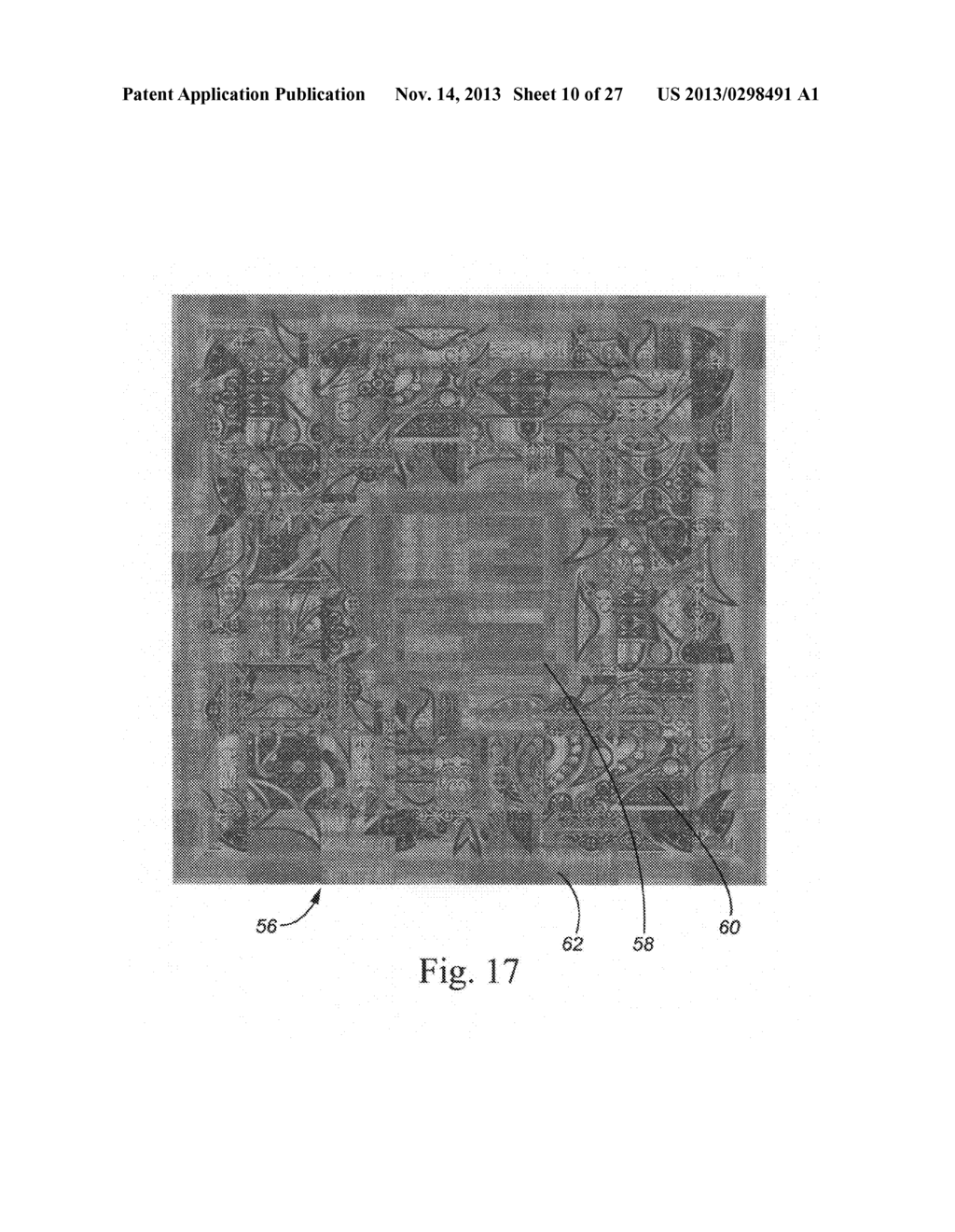 Border, edge or pattern carpet tile design, manufacture and installation - diagram, schematic, and image 11