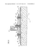 NON-INVASIVE ROOF MOUNTING ADAPTOR AND METHOD FOR INSTALLING SAME diagram and image