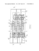 ROLLING MILL STAND AND RELATED ROLLING MILL FOR LONGITUDINALLY ROLLING     ROD-SHAPED BODIES diagram and image