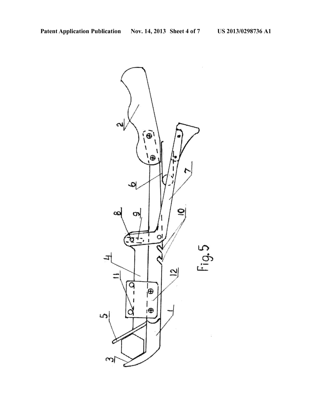 ADJUSTABLE NUT WRENCH AND A METHOD OF A JAW LOCKING - diagram, schematic, and image 05