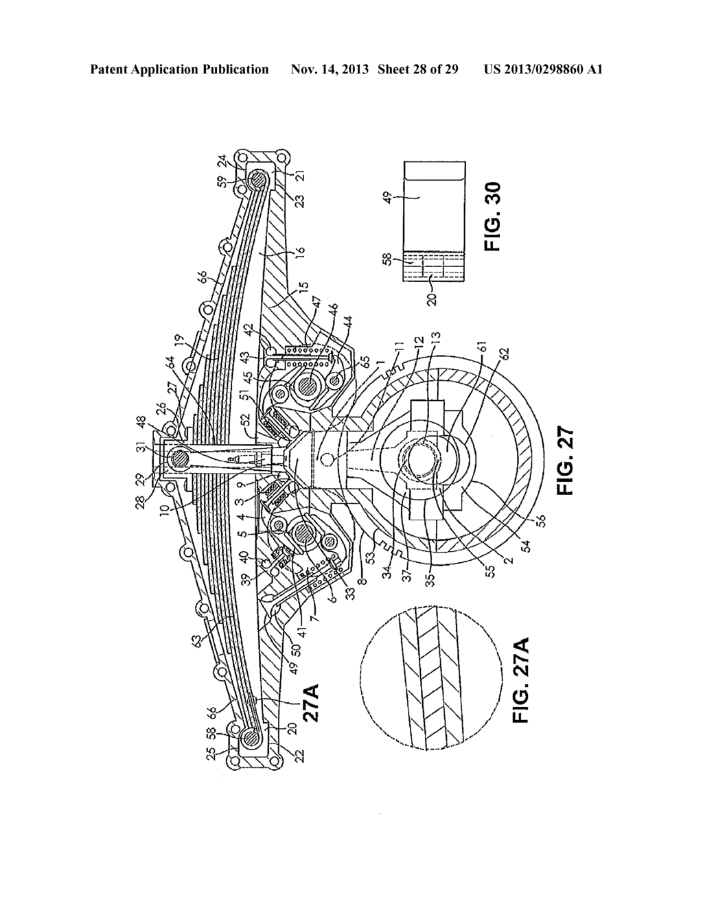 LEAF SPRING BELLOWS INTERNAL COMBUSTION ENGINE - diagram, schematic, and image 29