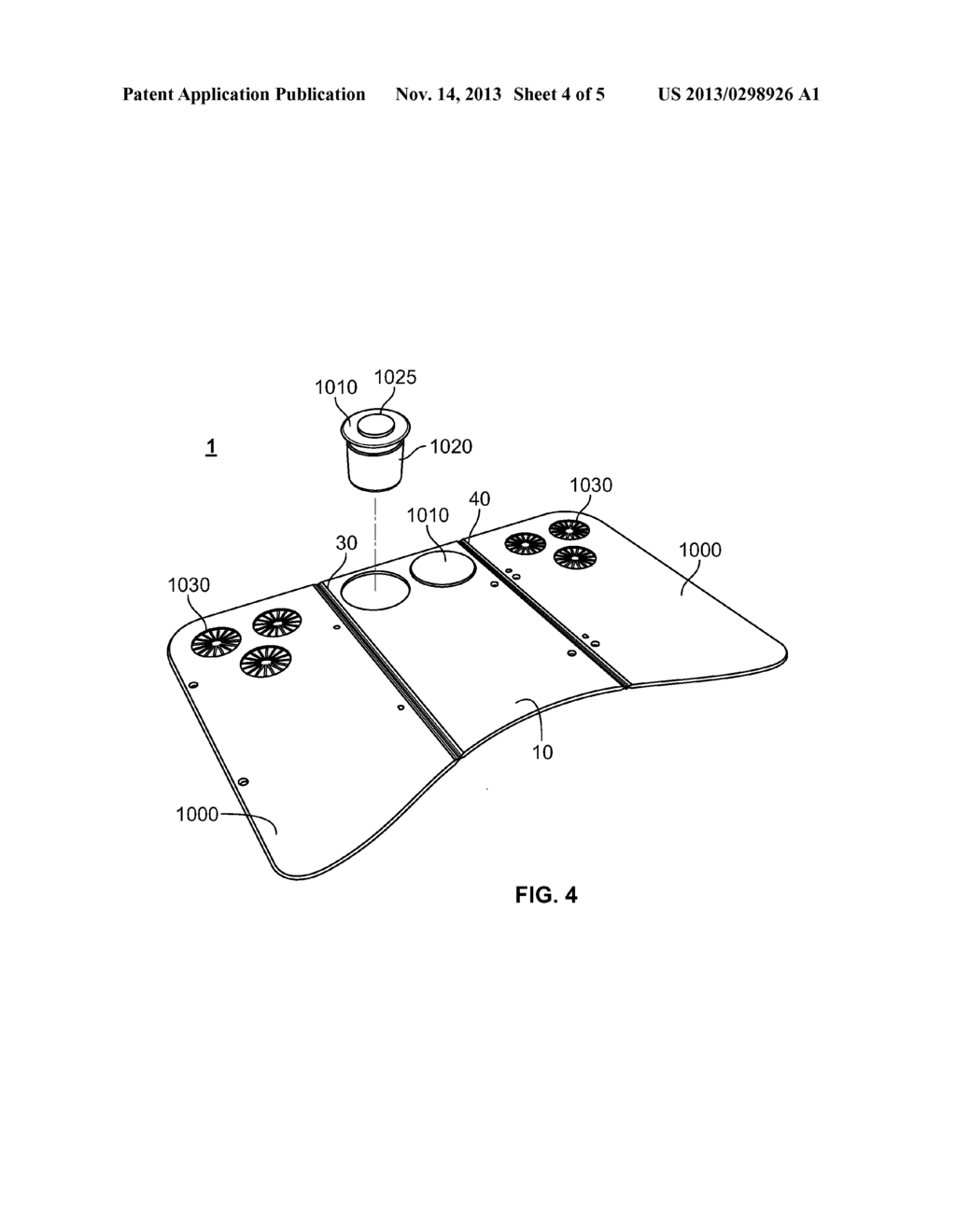 PORTABLE MANICURE TRAY - diagram, schematic, and image 05