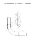 CONVEYING PIPE PART OF A PNEUMATIC MATERIAL CONVEYING SYSTEM AND A METHOD     FOR FORMING A PIPE JOINT diagram and image