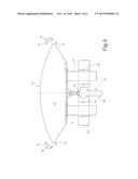 CONSTRAINT SYSTEM OF SECTORS OF A DEVICE FOR PRODUCING AN AIRPLANE     FUSELAGE diagram and image