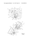 CONSTRAINT SYSTEM OF SECTORS OF A DEVICE FOR PRODUCING AN AIRPLANE     FUSELAGE diagram and image