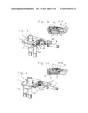 NOZZLE TUBE CHANGER HAVING A DUMMY PLATE FOR A CASTING DEVICE FOR     PRODUCING METALLURGIC PRODUCTS diagram and image