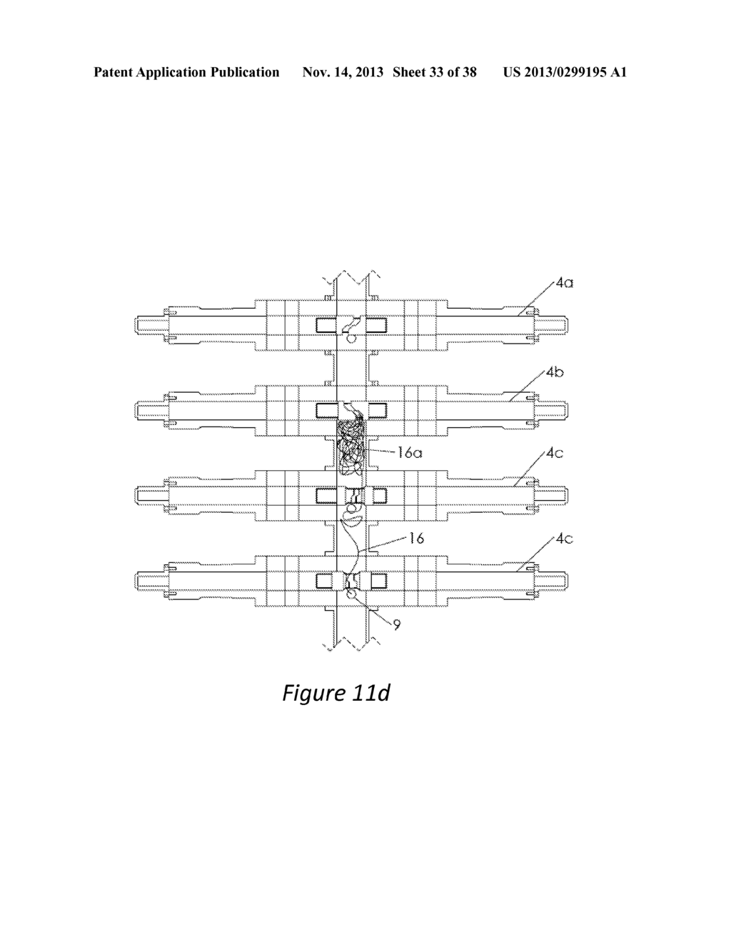 METHOD AND APPARATUS FOR BRINGING UNDER CONTROL AN UNCONTROLLED FLOW     THROUGH A FLOW DEVICE - diagram, schematic, and image 34