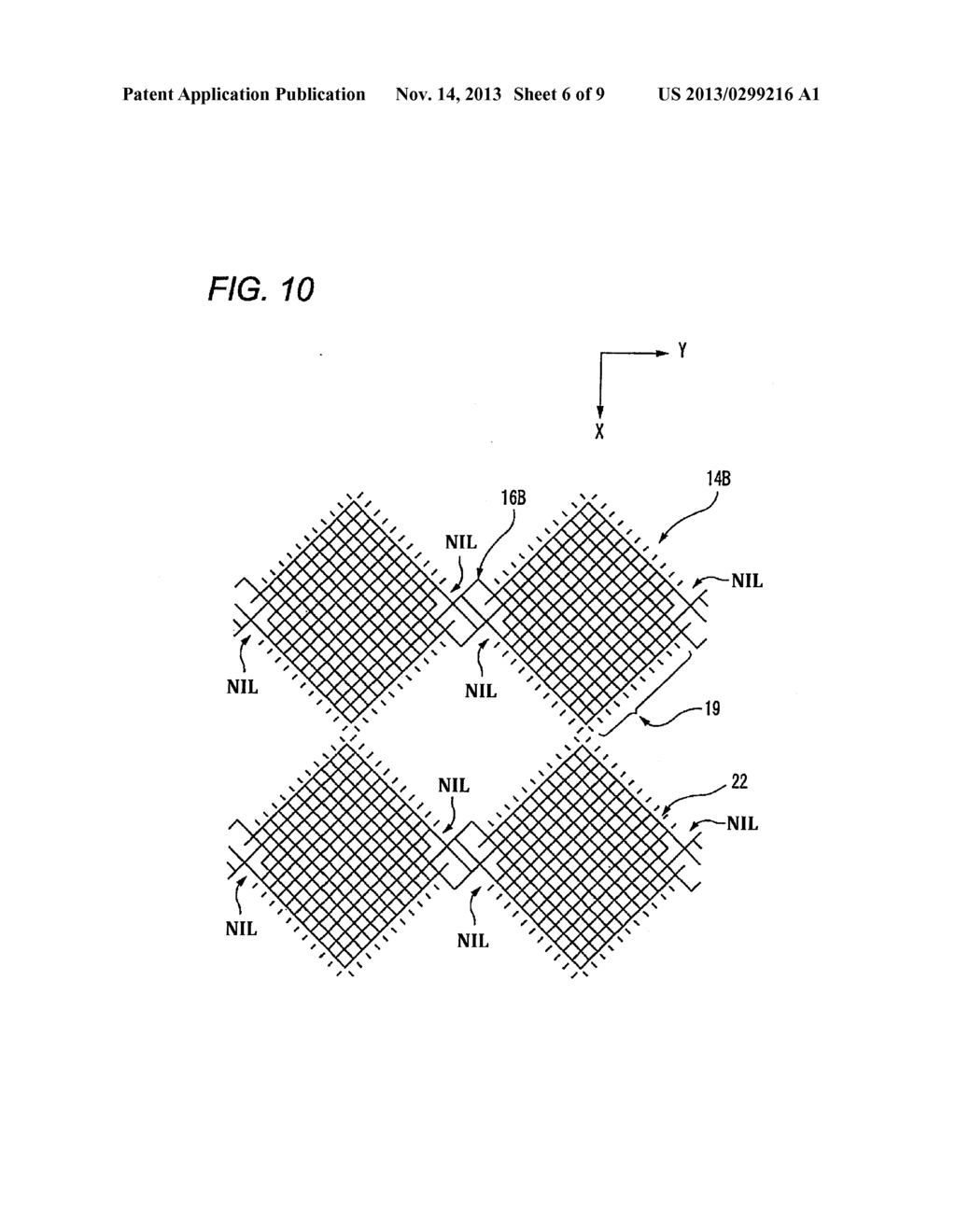 TRANSPARENT ELECTRODE SHEET, METHOD FOR MANUFACTURING TRANSPARENT     ELECTRODE SHEET, AND CAPACITIVE TOUCH PANEL USING SUCH TRANSPARENT     ELECTRODE SHEET - diagram, schematic, and image 07