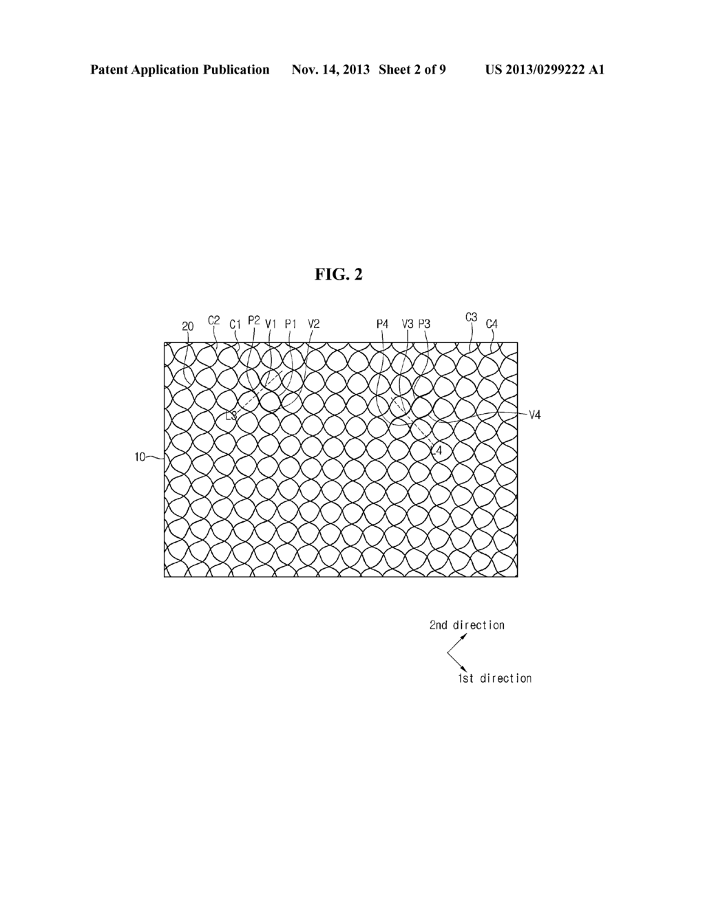 ELECTRODE MEMBER AND TOUCH WINDOW INCLUDING THE SAME - diagram, schematic, and image 03