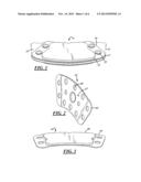 CLUTCH BACKER PLATE WITH RECESSED RIVETS diagram and image