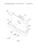 SPRING LOADED HOLSTER FOR ELECTRONIC DEVICE diagram and image