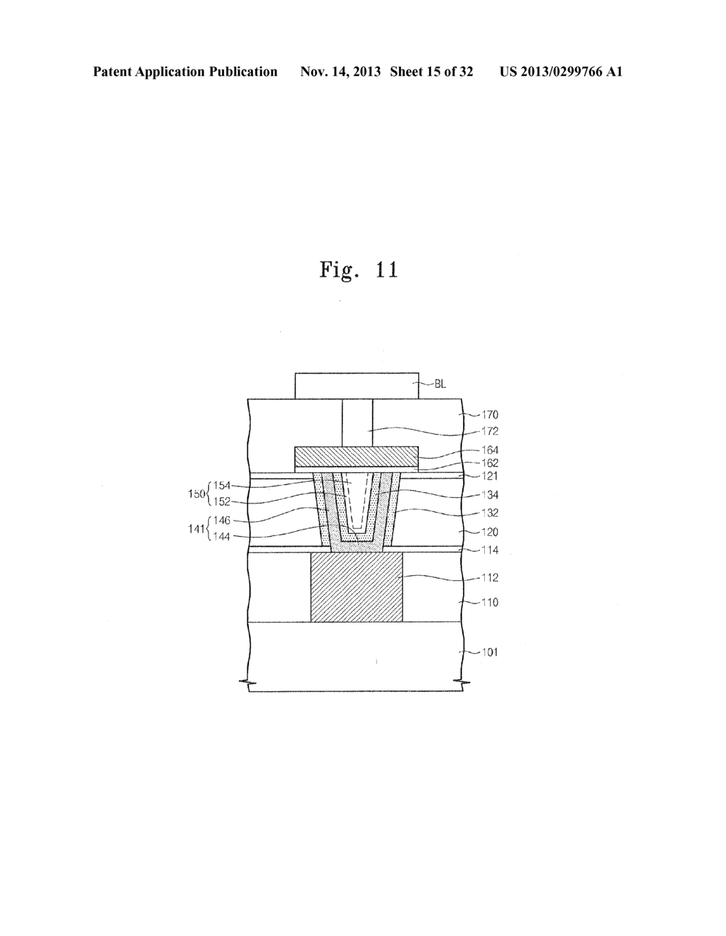 VARIABLE RESISTANCE MEMORY DEVICE AND METHODS OF FORMING THE SAME - diagram, schematic, and image 16