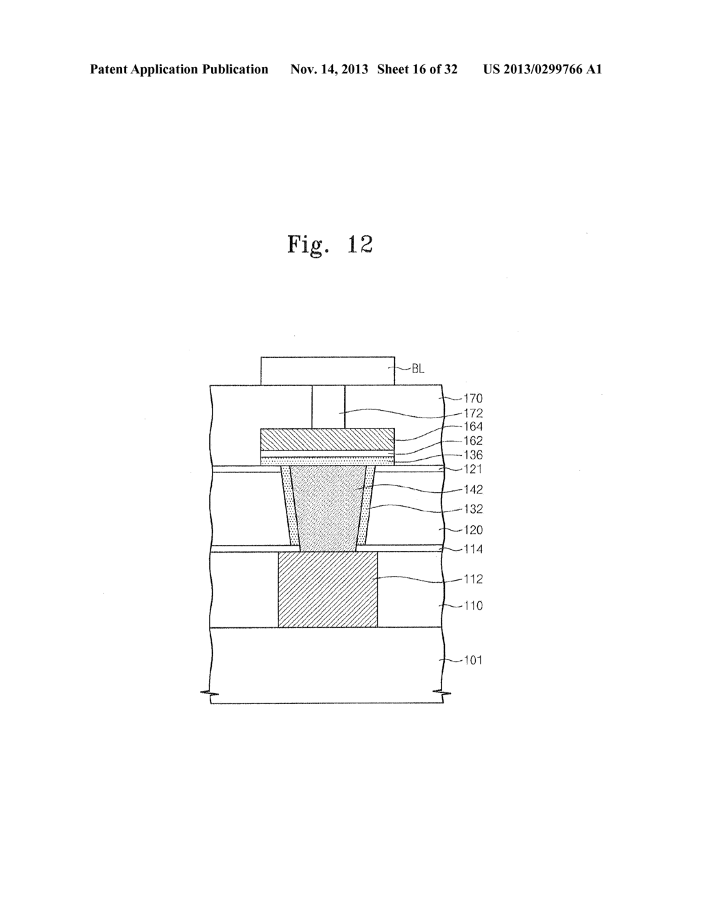 VARIABLE RESISTANCE MEMORY DEVICE AND METHODS OF FORMING THE SAME - diagram, schematic, and image 17