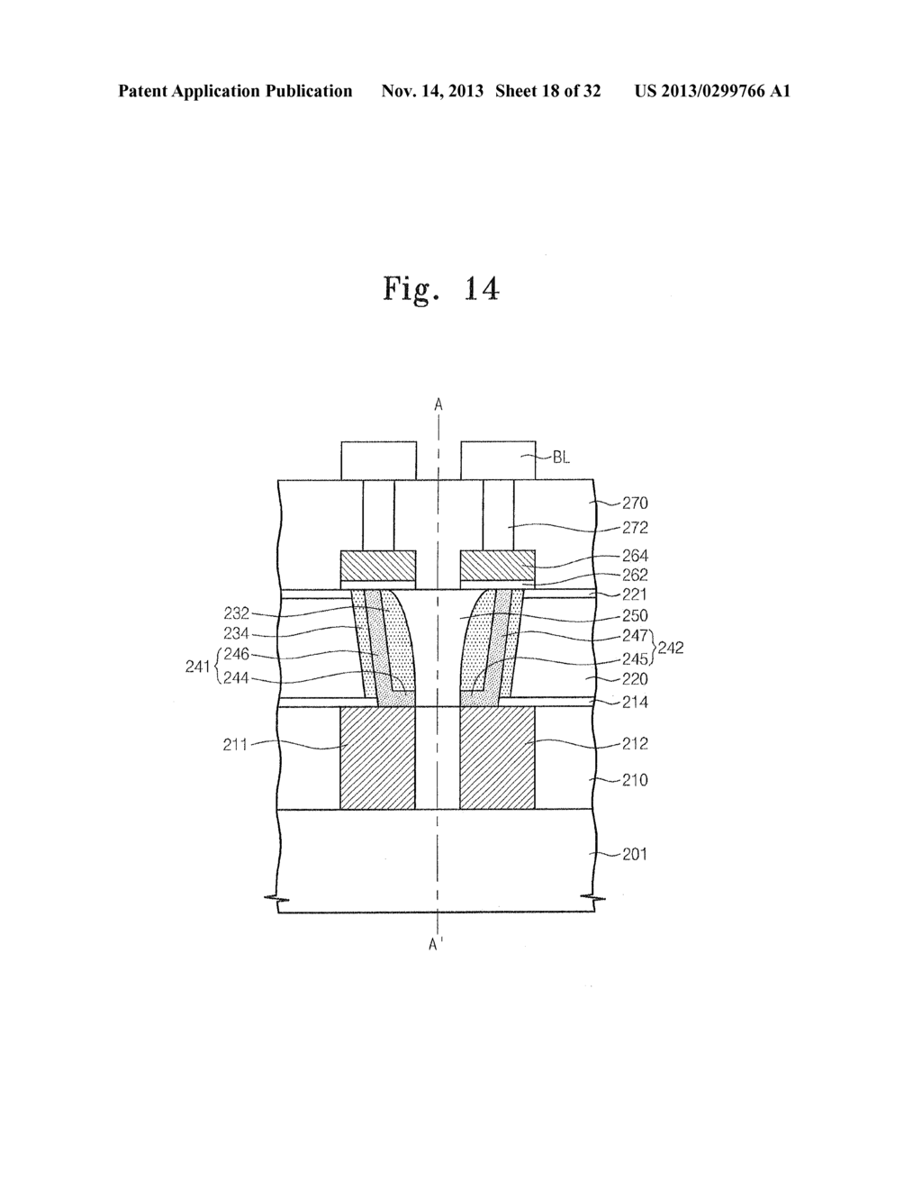 VARIABLE RESISTANCE MEMORY DEVICE AND METHODS OF FORMING THE SAME - diagram, schematic, and image 19