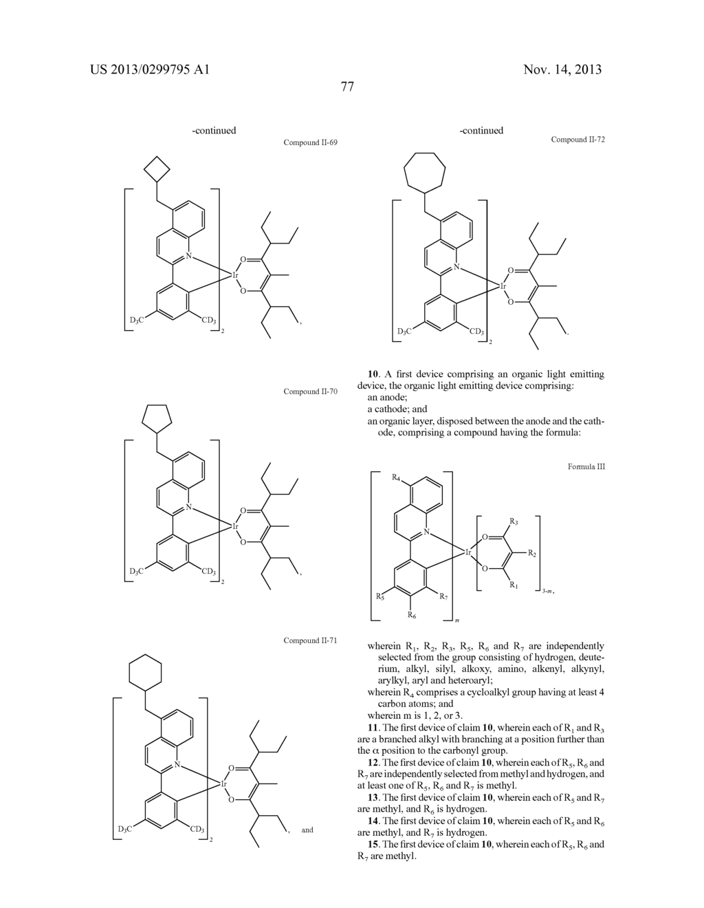 MATERIALS FOR ORGANIC LIGHT EMITTING DIODE - diagram, schematic, and image 81