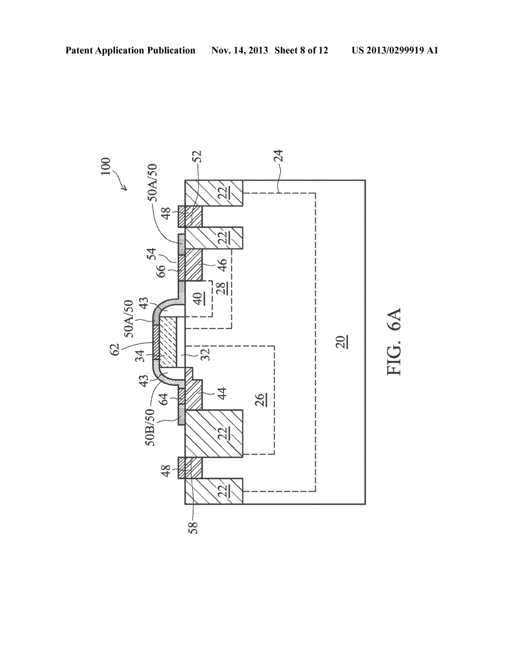 MOS Devices with Mask Layers and Methods for Forming the Same - diagram, schematic, and image 09