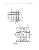 PASSIVATED TEST STRUCTURES TO ENABLE SAW SINGULATION OF WAFER diagram and image