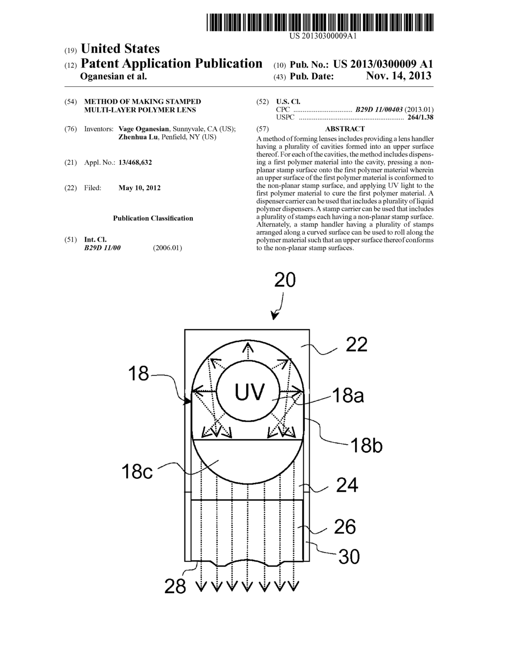 Method Of Making Stamped Multi-Layer Polymer Lens - diagram, schematic, and image 01