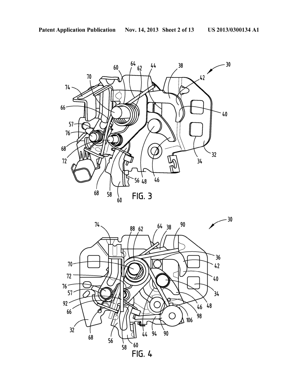 DEPLOYABLE HOOD LATCH FOR PEDESTRIAN HEAD PROTECTION - diagram, schematic, and image 03