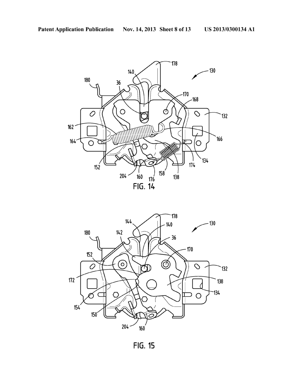 DEPLOYABLE HOOD LATCH FOR PEDESTRIAN HEAD PROTECTION - diagram, schematic, and image 09