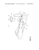 VEHICLE CONSOLE WITH STORAGE COMPARTMENT AND CONCEALED ARMREST HINGE diagram and image