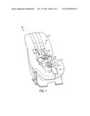 FLIP FORWARD BUCKLE ASSEMBLY diagram and image