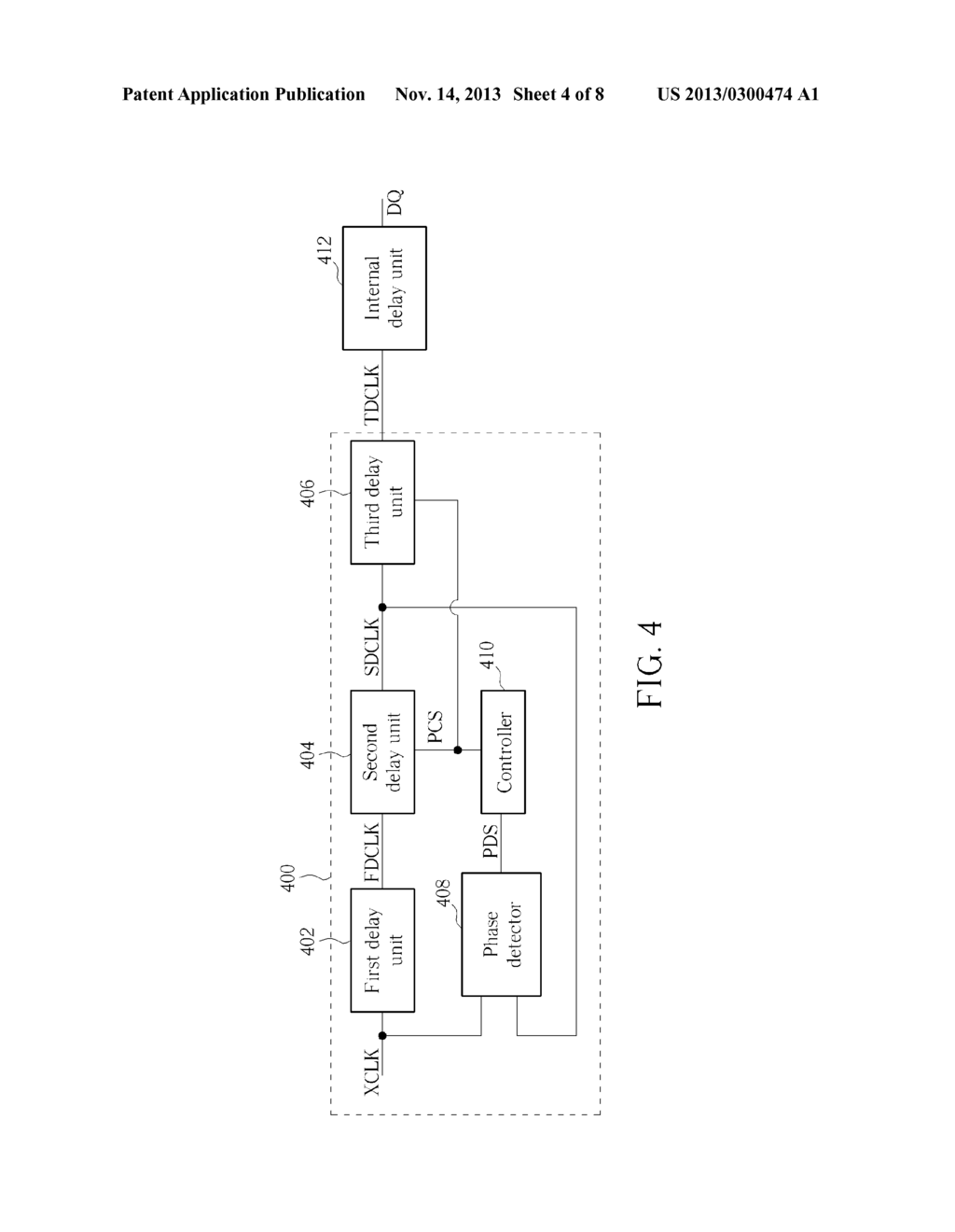 DELAY-LOCKED LOOP AND METHOD FOR A DELAY-LOCKED LOOP GENERATING AN     APPLICATION CLOCK - diagram, schematic, and image 05