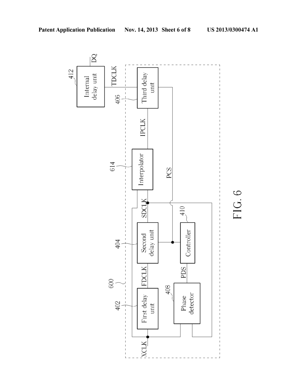 DELAY-LOCKED LOOP AND METHOD FOR A DELAY-LOCKED LOOP GENERATING AN     APPLICATION CLOCK - diagram, schematic, and image 07