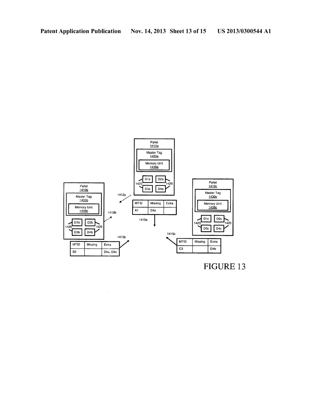 METHOD AND APPARATUS FOR WIRELESS MANAGEMENT OF ARTICLES - diagram, schematic, and image 14