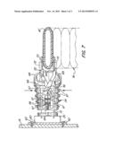 Hose or cable release alert system diagram and image