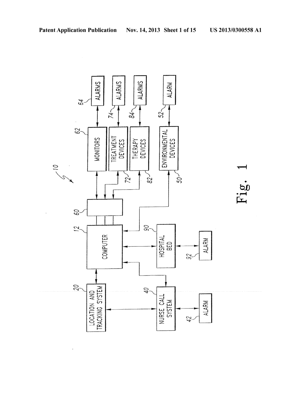 SYSTEM FOR MONITORING CAREGIVERS AND EQUIPMENT - diagram, schematic, and image 02