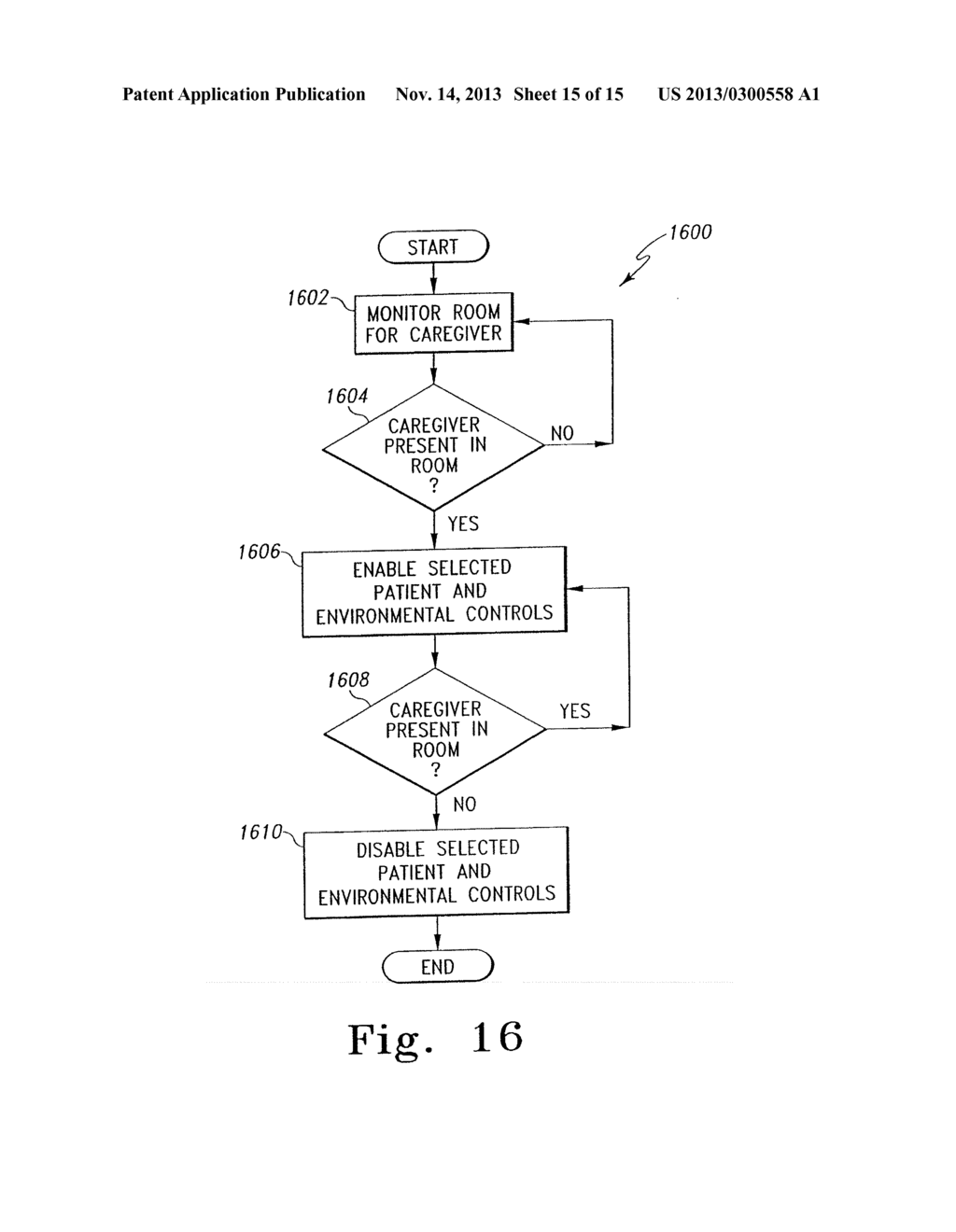 SYSTEM FOR MONITORING CAREGIVERS AND EQUIPMENT - diagram, schematic, and image 16