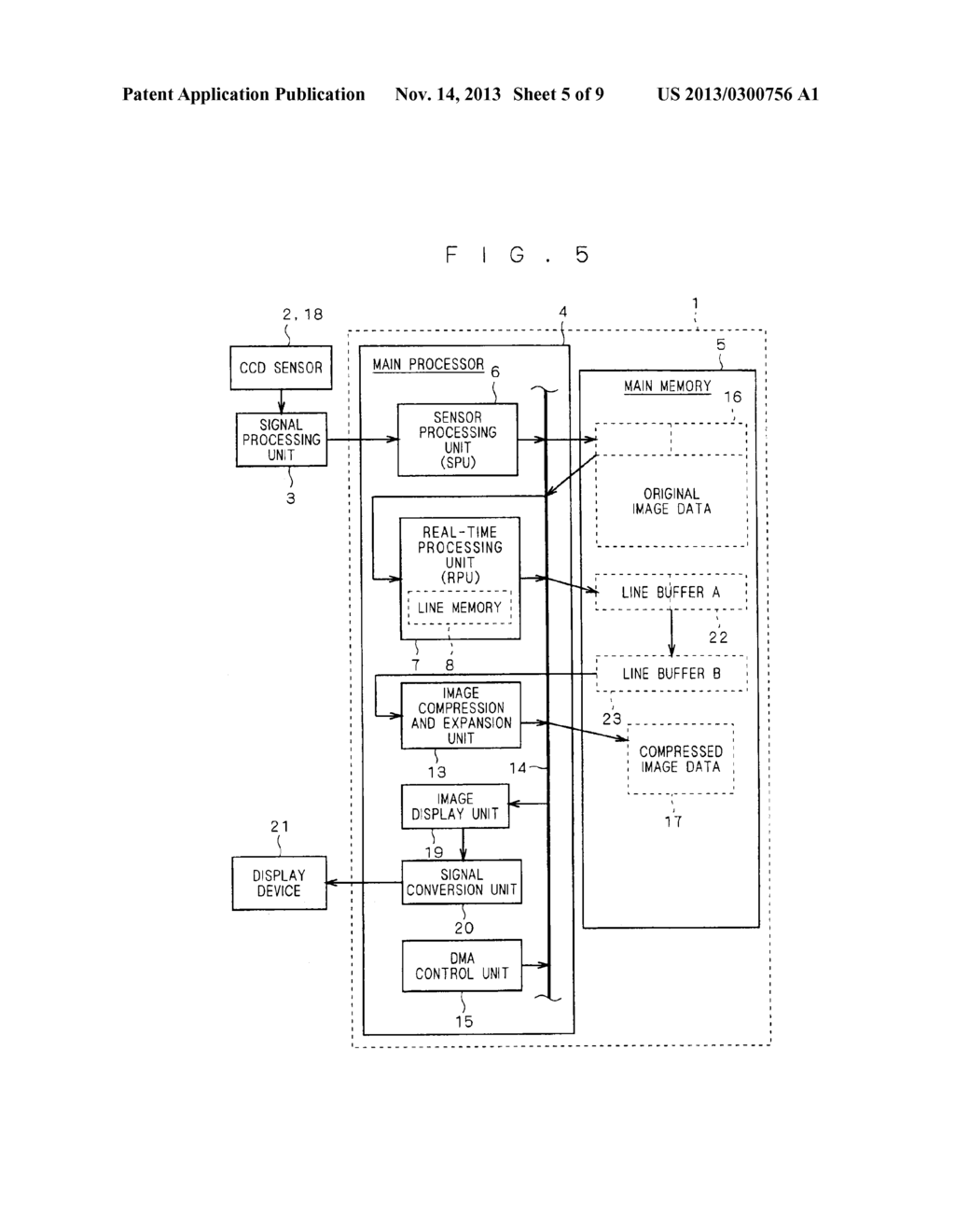 IMAGE PROCESSING APPARATUS HAVING A BUFFER MEMORY FOR IMAGE DATA STORAGE - diagram, schematic, and image 06