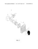 PROJECTION APPARATUS FOR PROVIDING MULTIPLE VIEWING ANGLE IMAGES diagram and image