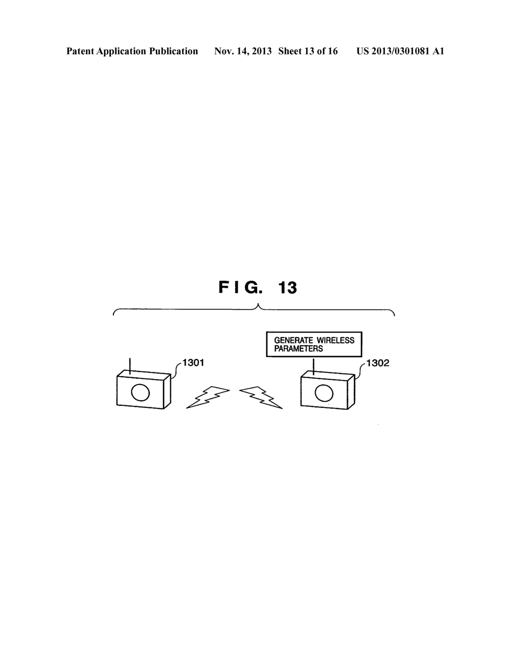 COMMUNICATION APPARATUS, COMMUNICATION SYSTEM, AND METHOD FOR SETTING     COMMUNICATION PARAMETERS OF THE COMMUNICATION APPARATUS - diagram, schematic, and image 14