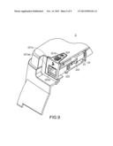 ELECTRONIC DEVICE WITH DETACHABLE COMMUNICATION MODULE diagram and image