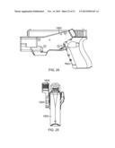 QUICK DRAW GUN HOLSTER WITH INTERACTIVE ACCESSORY DEVICE diagram and image