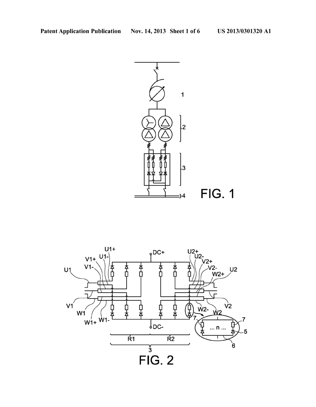 COMPACT HIGH-POWER DIODE/THYRISTOR RECTIFIER ARCHITECTURE - diagram, schematic, and image 02