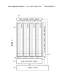 SEMICONDUCTOR MEMORY DEVICE AND METHOD OF DRIVING SEMICONDUCTOR MEMORY     DEVICE diagram and image