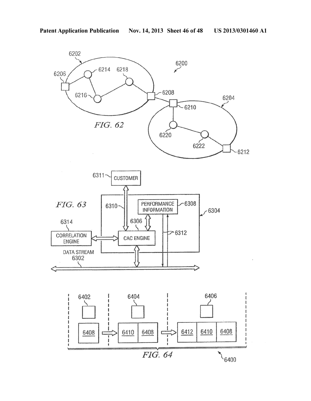 SYSTEM AND METHOD FOR ADJUSTING CODEC SPEED IN A TRANSMISSION PATH DURING     CALL SET-UP DUE TO REDUCED TRANSMISSION PERFORMANCE - diagram, schematic, and image 47