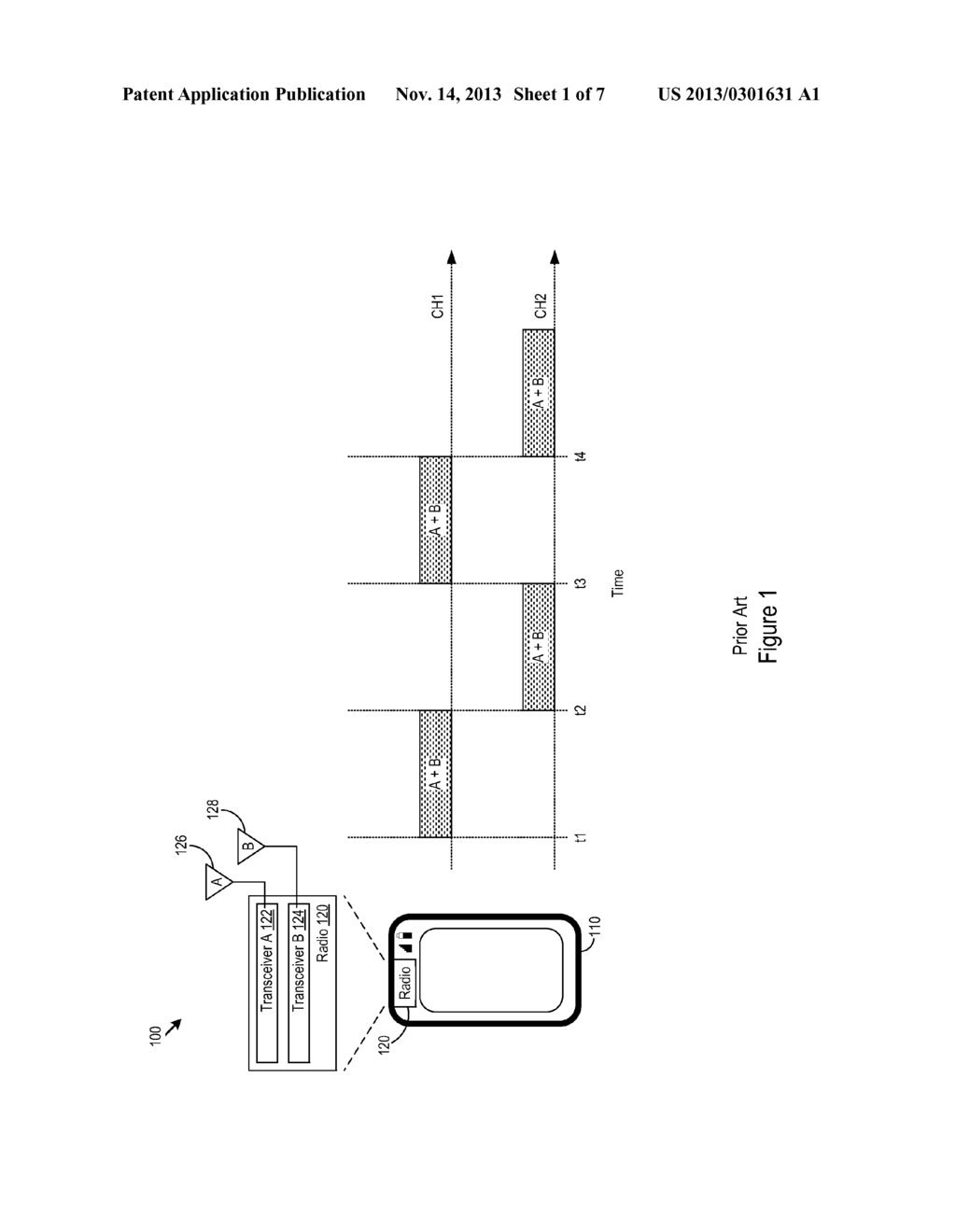 Simultaneous Multiband Operation of a MIMO Communication Device - diagram, schematic, and image 02