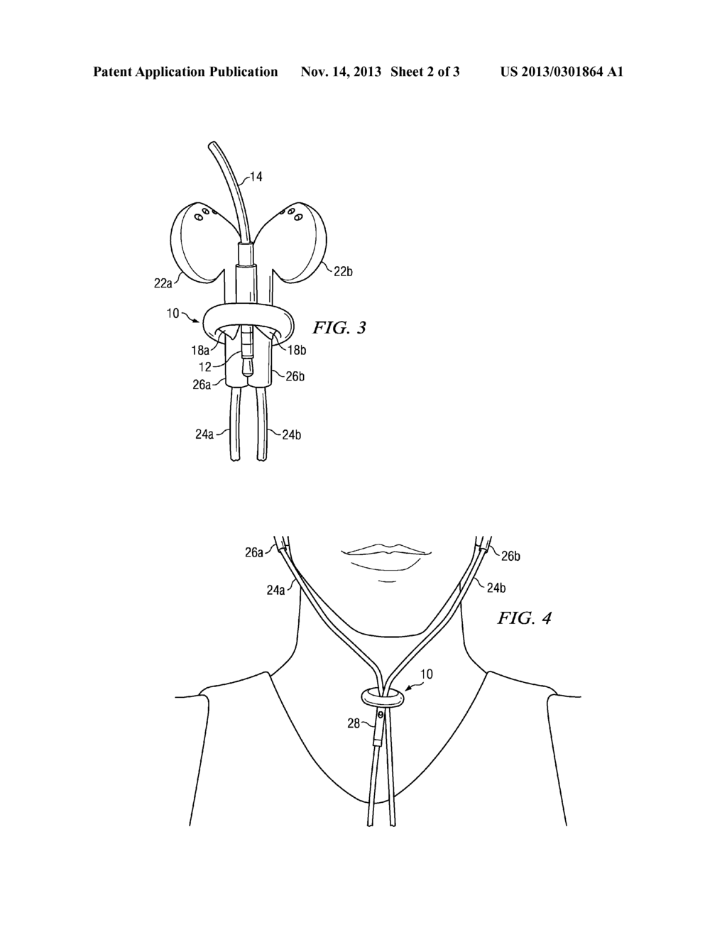 EARBUD CORD ANTI-TANGLING DEVICE - diagram, schematic, and image 03