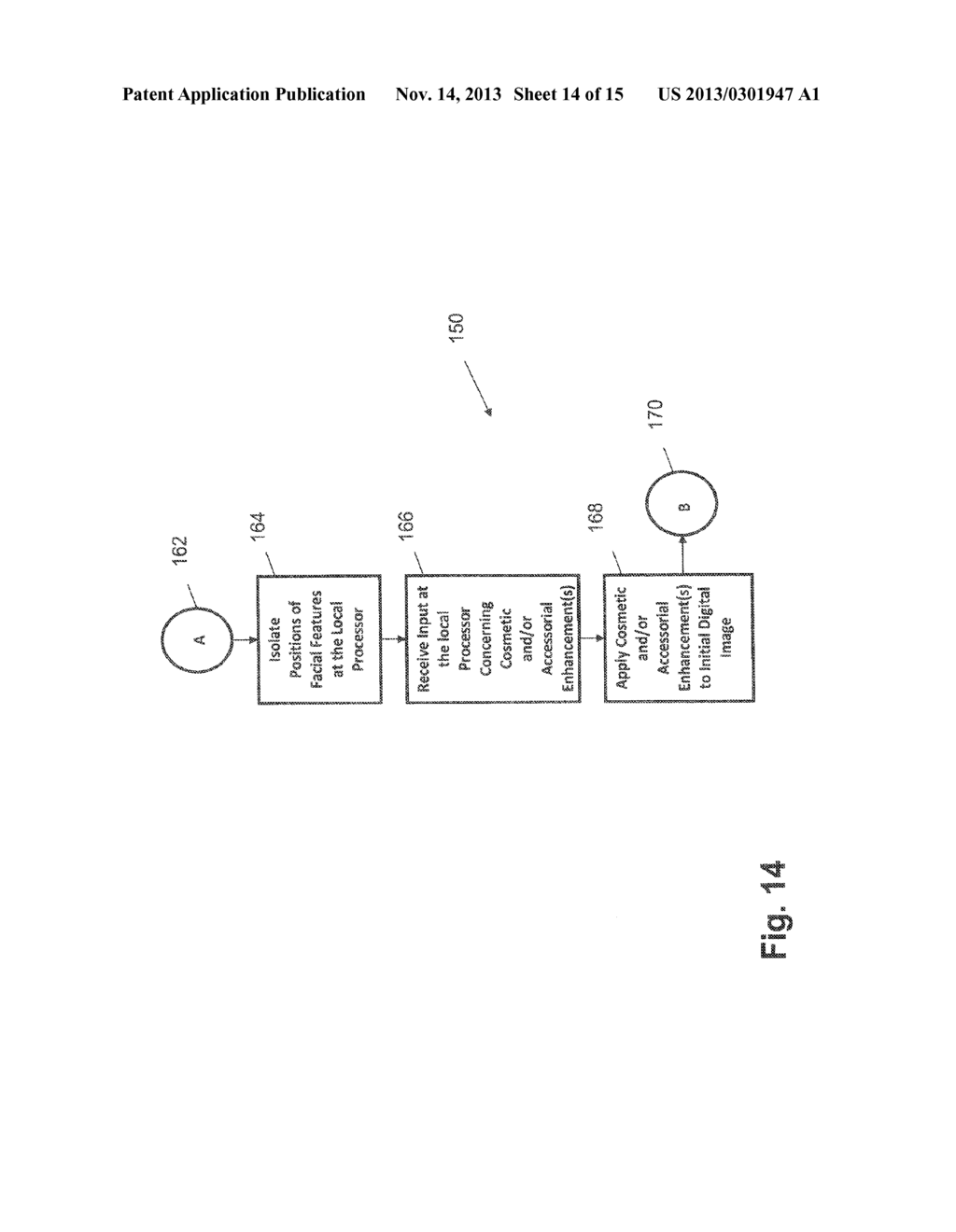 METHOD AND SYSTEM FOR APPLYING COSMETIC AND/OR ACCESSORIAL ENHANCEMENTS TO     DIGITAL IMAGES - diagram, schematic, and image 15