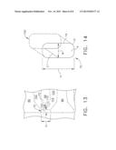 TURBINE AIRFOIL TRAILING EDGE BIFURCATED COOLING HOLES diagram and image