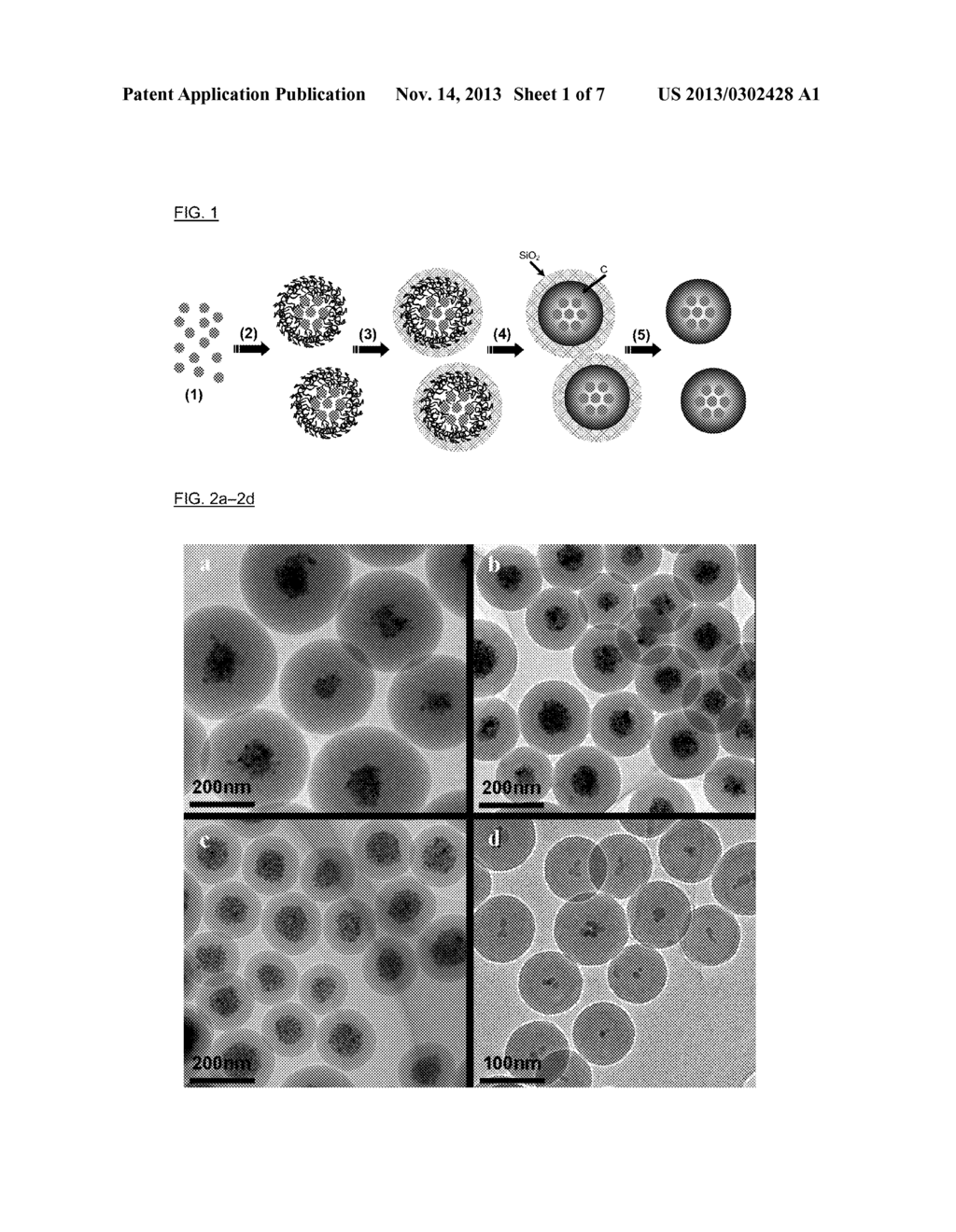 PROCESS FOR PREPARING CARBON PROTECTED SUPERPARAMAGNETIC OR MAGNETIC     NANOSPHERES - diagram, schematic, and image 02