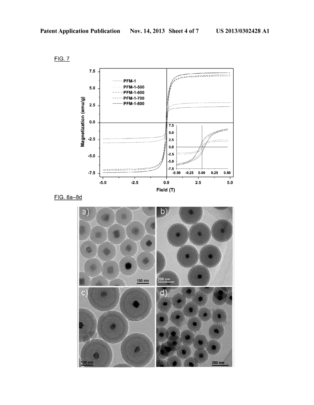 PROCESS FOR PREPARING CARBON PROTECTED SUPERPARAMAGNETIC OR MAGNETIC     NANOSPHERES - diagram, schematic, and image 05