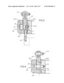 ASSEMBLY FOR A TABLETTING PRESS diagram and image