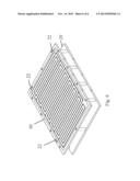 GLASS SUBSTRATE STACKING STRUCTURE, DEVICE AND METHOD FOR FILM COATING     PROCESS diagram and image